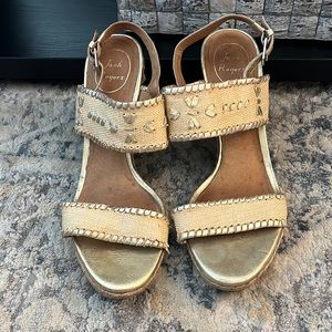 Jack Rogers Wedges (women’s size 9.5)